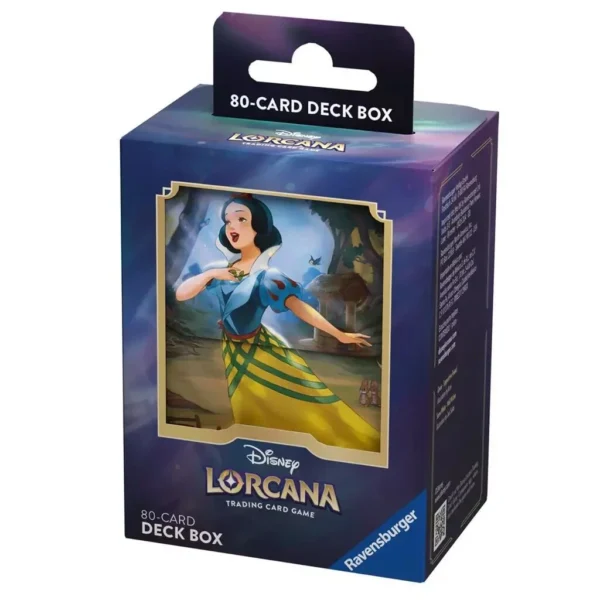 DISNEY LORCANA - DECK BOX 80-CARD MIX -SNOW WHITE - CHAPTER 4
