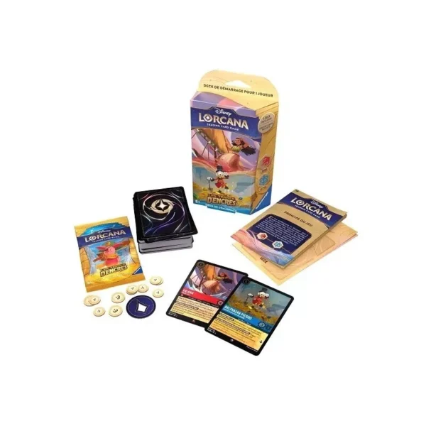 DISNEY LORCANA - LES TERRES D'ENCRES - STARTED DECK 08 DECKS - CHAPTER 3 - FR - Image 4