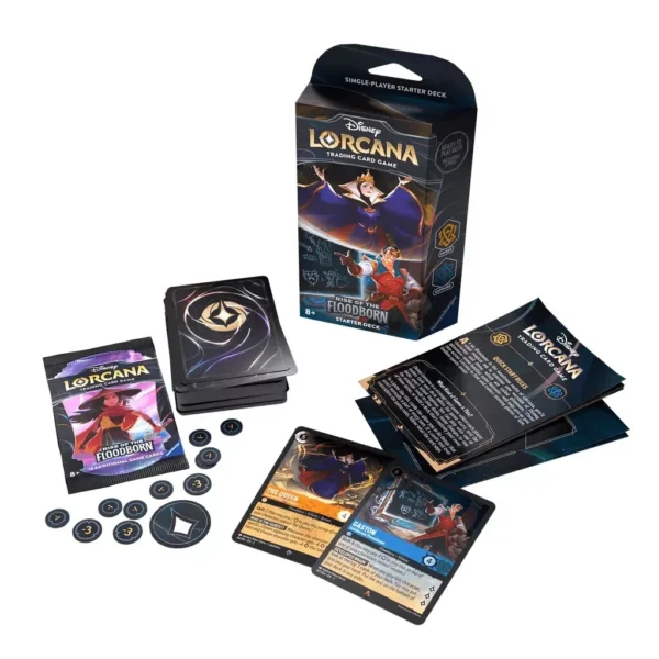 DISNEY LORCANA - RISE OF THE FLOODBORN THE QUEEN/GASTON - CHAPTER 2 - UK - Image 2