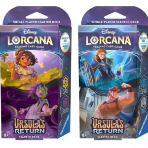 DISNEY LORCANA - URSULA'S RETURN - STARTED DECK 08 DECKS - CHAPTER 4 - UK
