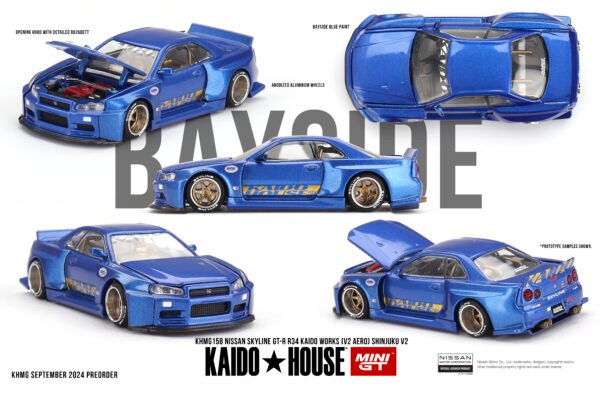 Nissan Skyline GT-R R34 Kaido Works (V2 Aero) Shinjuku V2