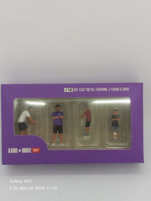 Kaido & Sons V2 (Kaido*House) 1/64 Metal Figures - Image 6
