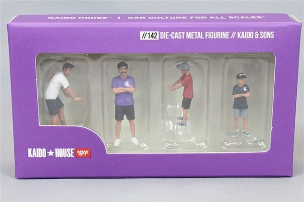 Kaido & Sons V2 (Kaido*House) 1/64 Metal Figures - Image 4