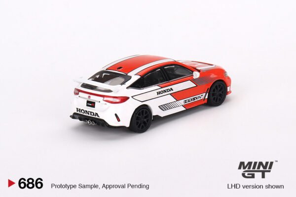 Honda Civic Type R #1 2023 Pace Car Red - Image 4