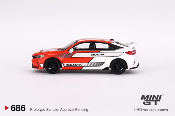 Honda Civic Type R #1 2023 Pace Car Red - Image 2