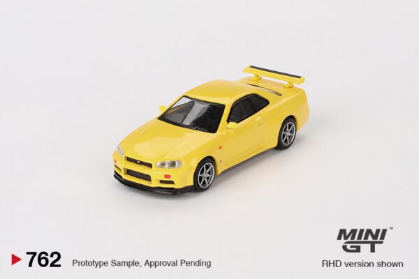 Nissan Skyline GT-R (R34) V-Spec Lightning Yellow - Image 3