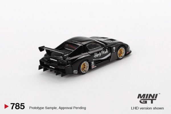 Mazda RX-7 LB-Super Silhouette Liberty Walk Black - Image 4
