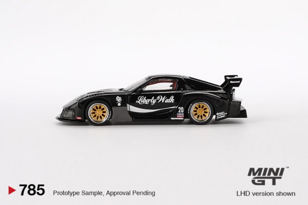 Mazda RX-7 LB-Super Silhouette Liberty Walk Black - Image 2