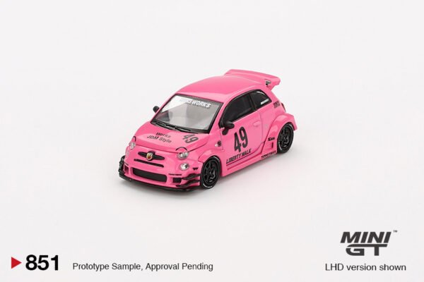 LB-Works X Abas Works ABARTH 595 Pink - Image 3