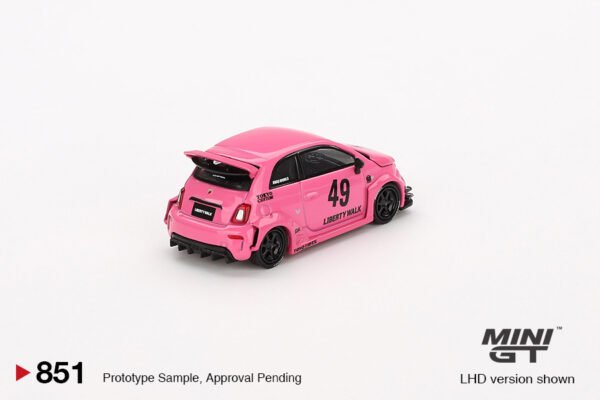 LB-Works X Abas Works ABARTH 595 Pink - Image 4
