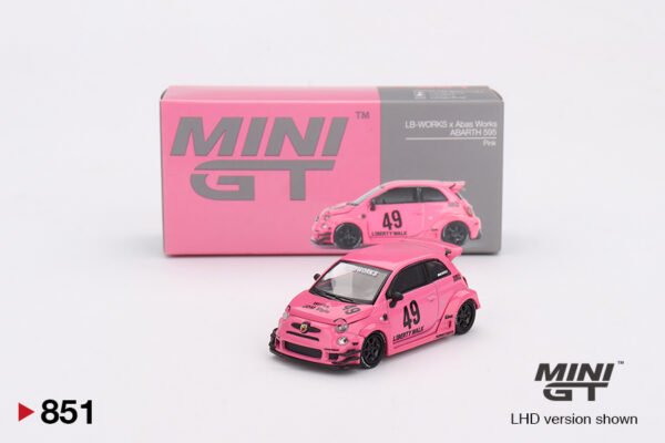 LB-Works X Abas Works ABARTH 595 Pink