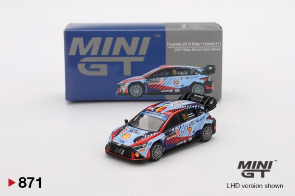 Hyundai I20 N Rally1 Hybrid #11 2024 Rally Monte-Carlo Winner