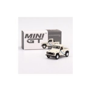 LAND ROVER DEFENDER 90 PICK-UP WHITE/BLUE STRIPES