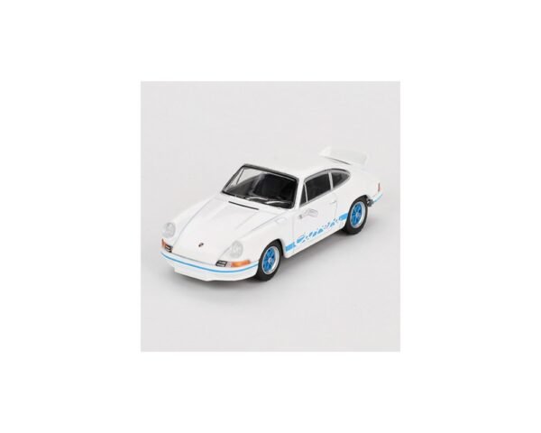 PORSCHE 911 CARRERA RS 2.7 GRAND PRIX 1974 WHITE WITH BLUE LIVERY