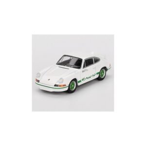PORSCHE 911 CARRERA RS 2.7 GRAND PRIX 1973 WHITE WITH GREEN LIVERY