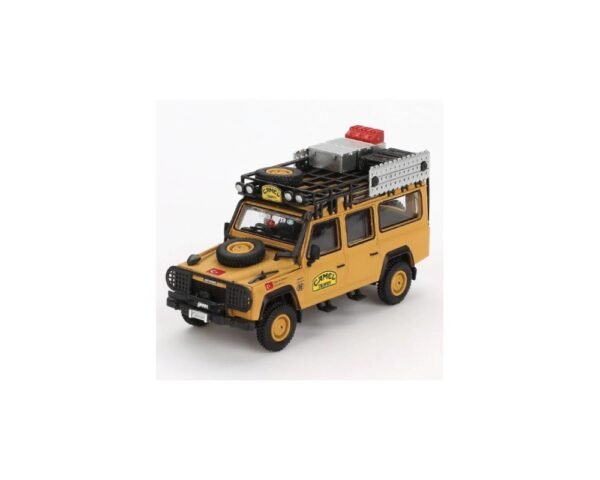 LAND ROVER DEFENDER 110 CAMEL TROPHY AMAZON 1989 TEAM TURKEY YELLOW
