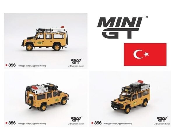 LAND ROVER DEFENDER 110 CAMEL TROPHY AMAZON 1989 TEAM TURKEY YELLOW - Image 3
