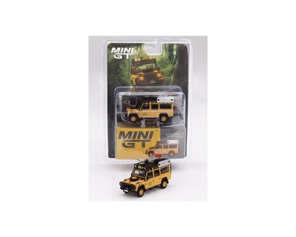 LAND ROVER DEFENDER 110 CAMEL TROPHY AMAZON 1989 TEAM TURKEY YELLOW - Image 2