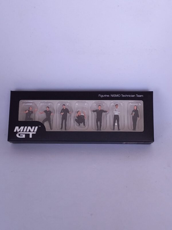 Nissan Nismo Technican Team 1/64 Metal Figures - Image 2