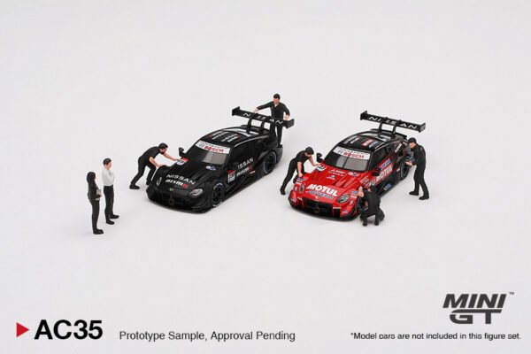 Nissan Nismo Technican Team 1/64 Metal Figures