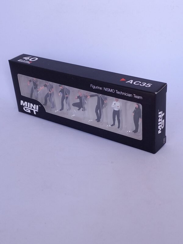 Nissan Nismo Technican Team 1/64 Metal Figures - Image 3
