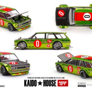 Datsun Kaido 510 Wagon OG Flow Yellow x Kaido House