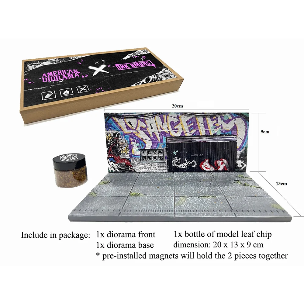 Diorama Mini GT 1/64 Art La Graffitti "Diorama Street" - Image 5