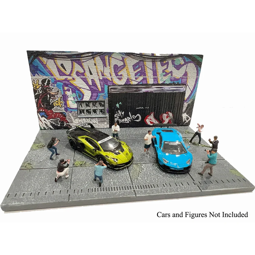 Diorama Mini GT 1/64 Art La Graffitti "Diorama Street" - Image 4