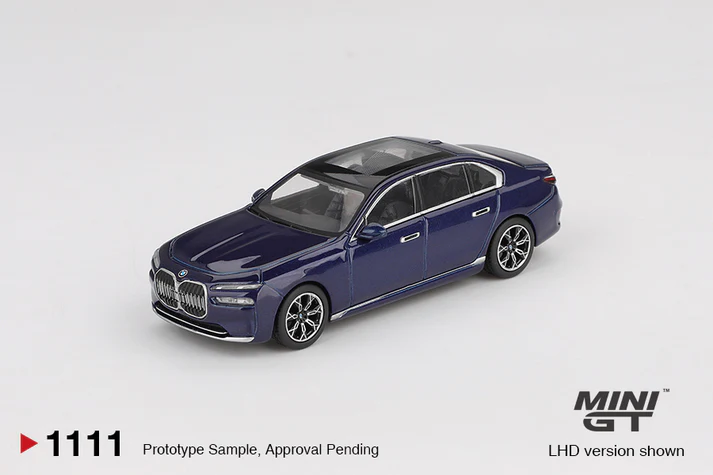 BMW I7 XDRIVE60 – TANZANITE BLUE METALLIC